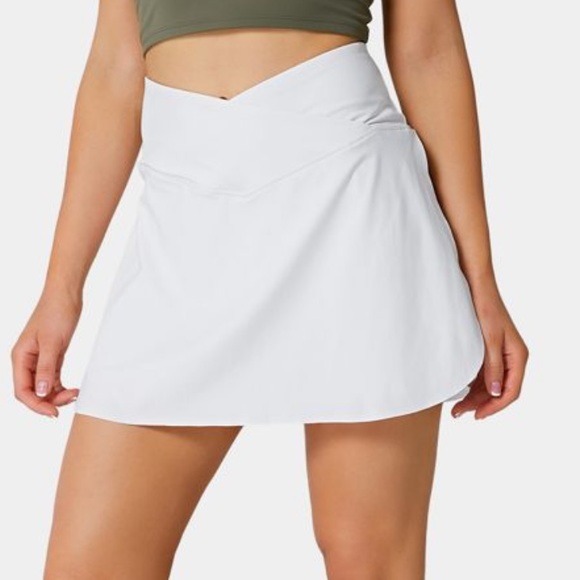 NWT Halara cloudfull crossover 2 in 1 skirt with side pocket shorts Size medium - Picture 3 of 15